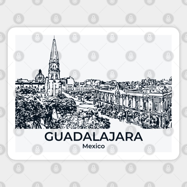 Guadalajara - Mexico Magnet by Lakeric